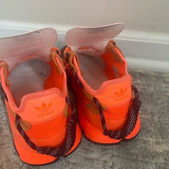 Adidas Ivy Park x Nite Jogger “Maroon & Solar Orange” - Picture 3 of 5